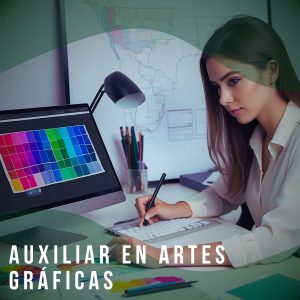 Auxiliar en artes gráficas